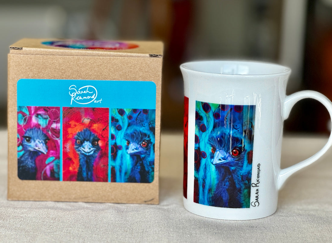 3 Emus Mug