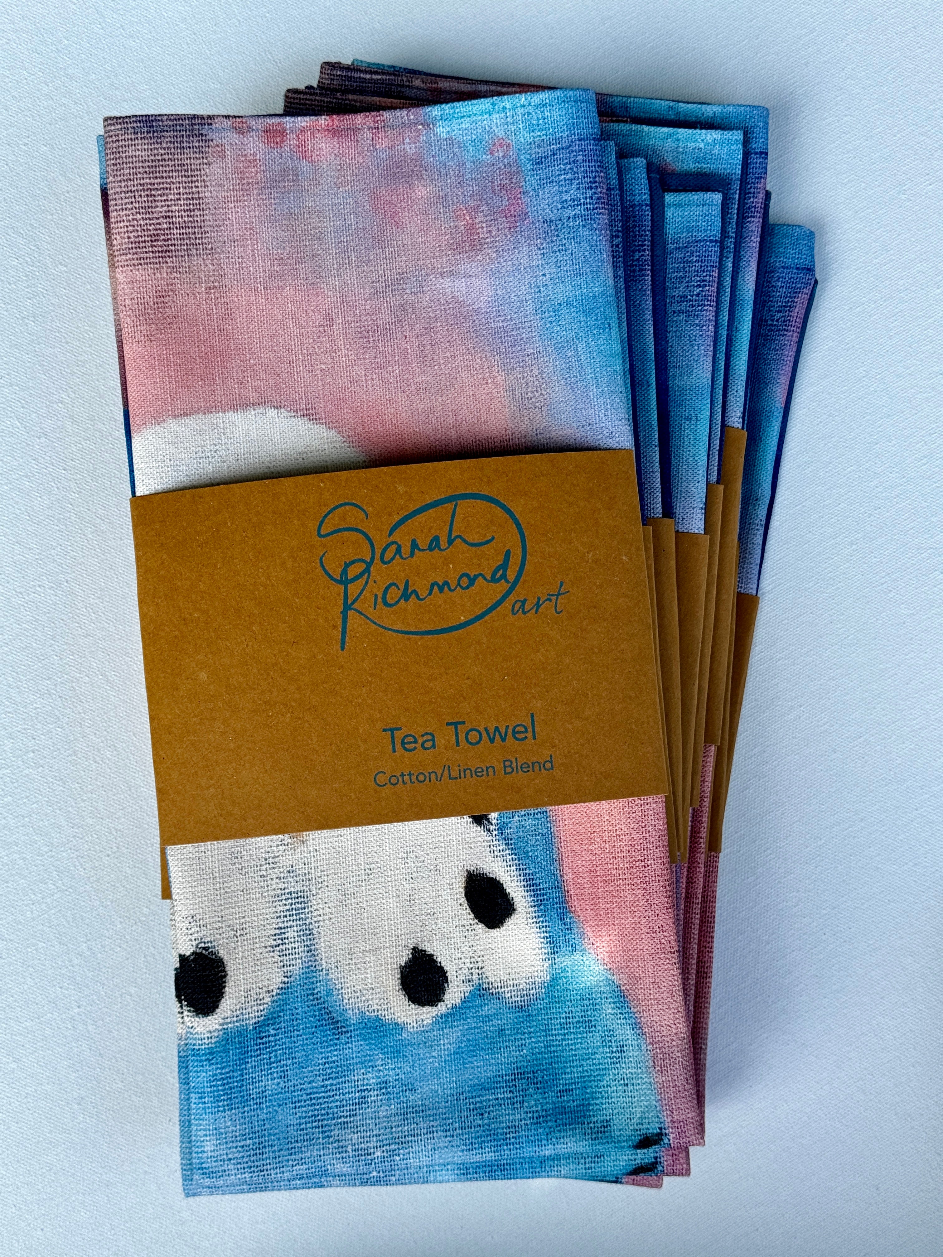 Tea Towel - Buddy Print