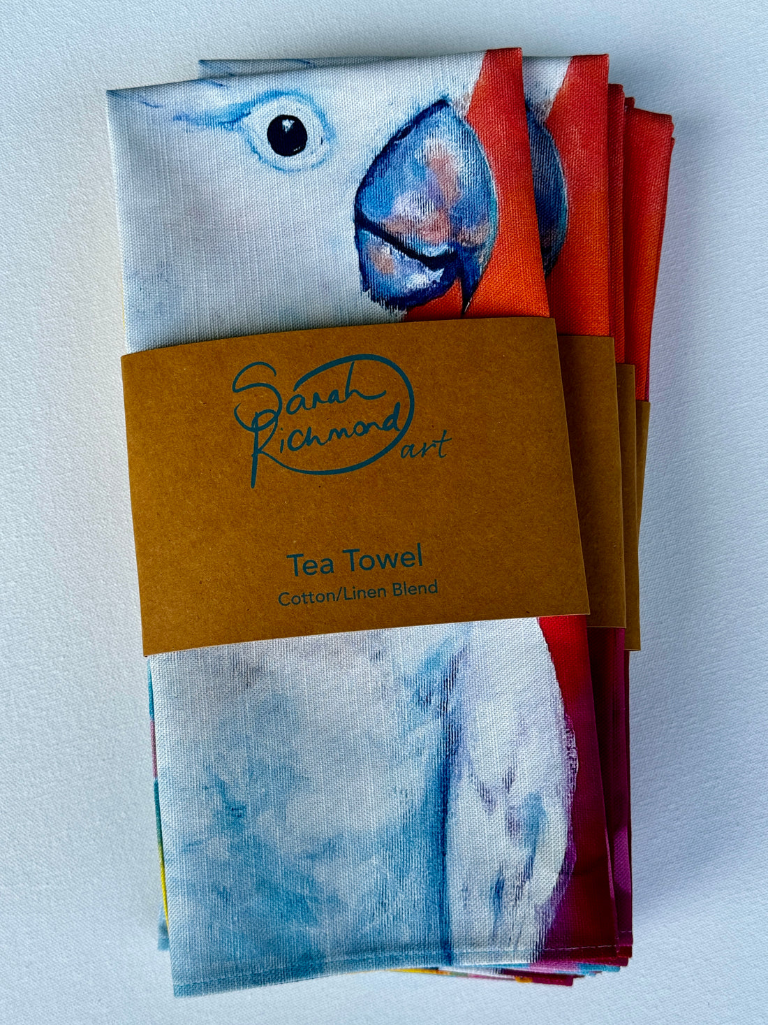 Tea Towel - Rainbow Rascal Print