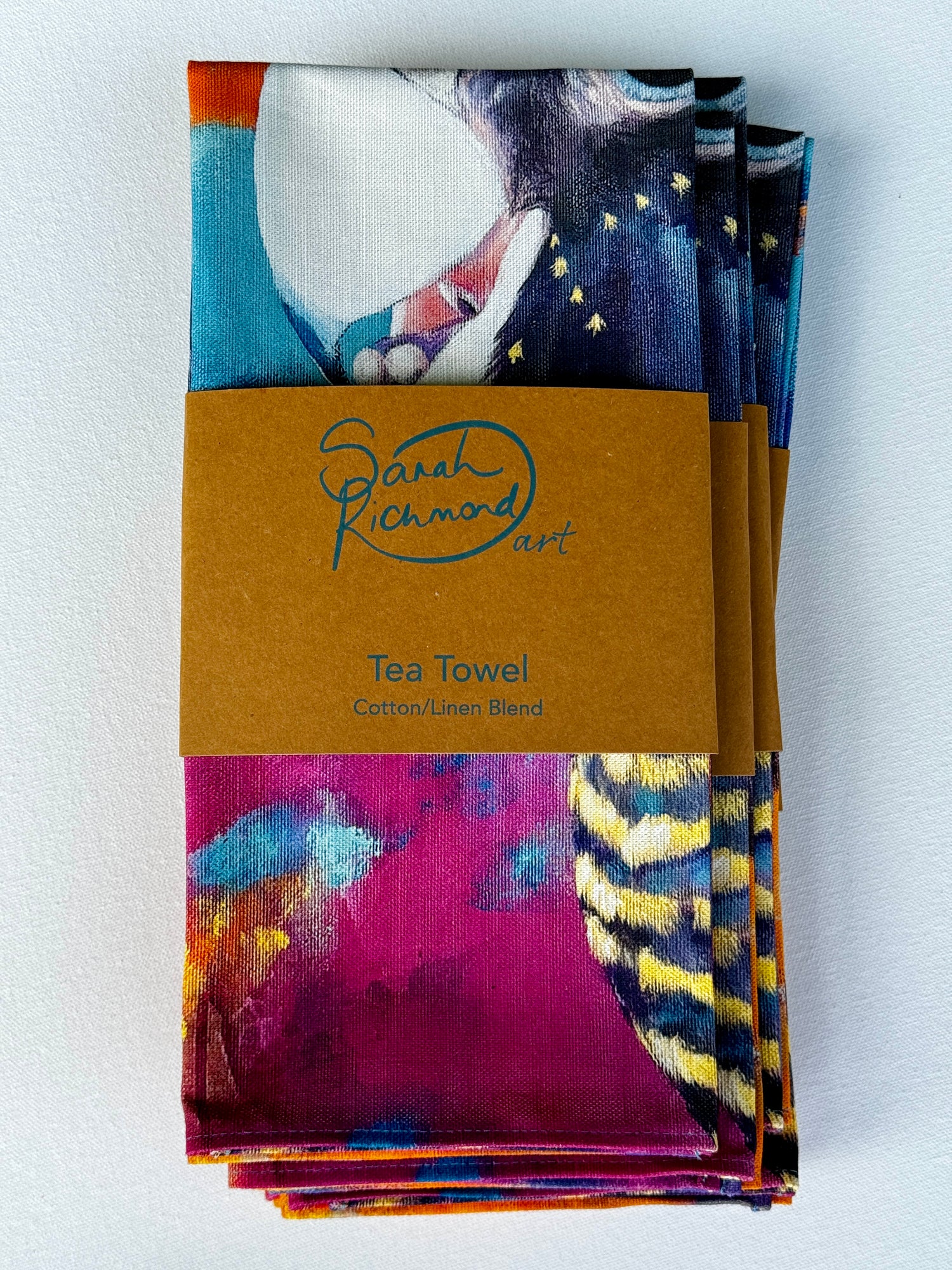 Tea Towel - Cheeky Charlie Print