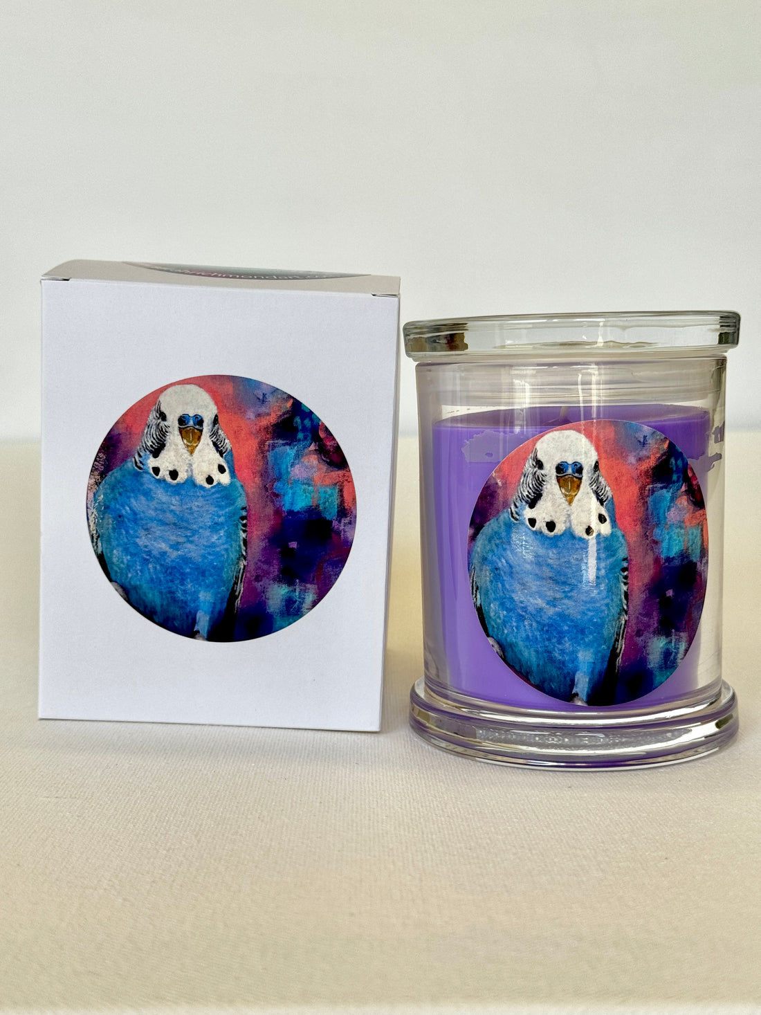 Candle in Glass Jar - Buddy Print