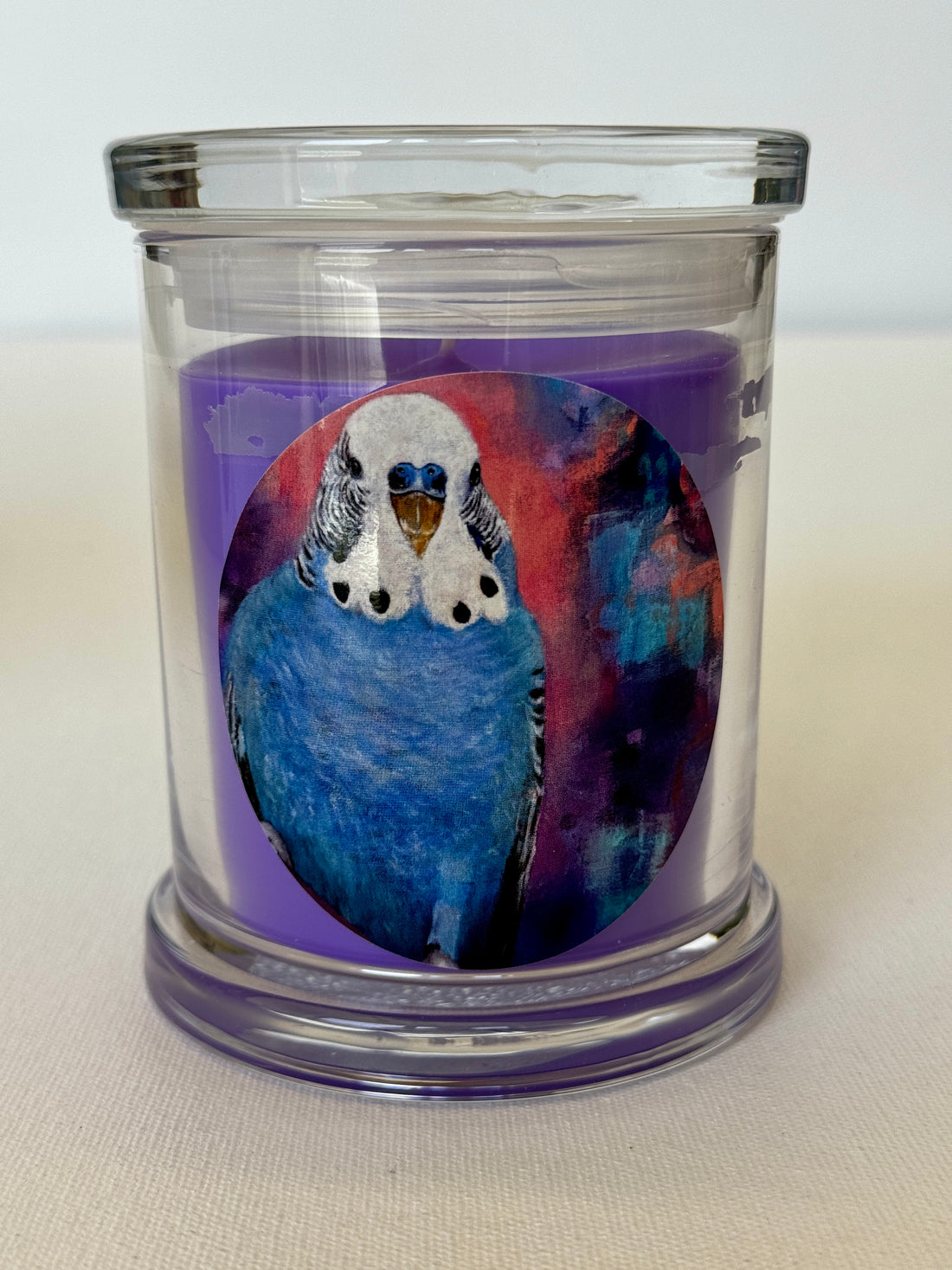 Candle in Glass Jar - Buddy Print