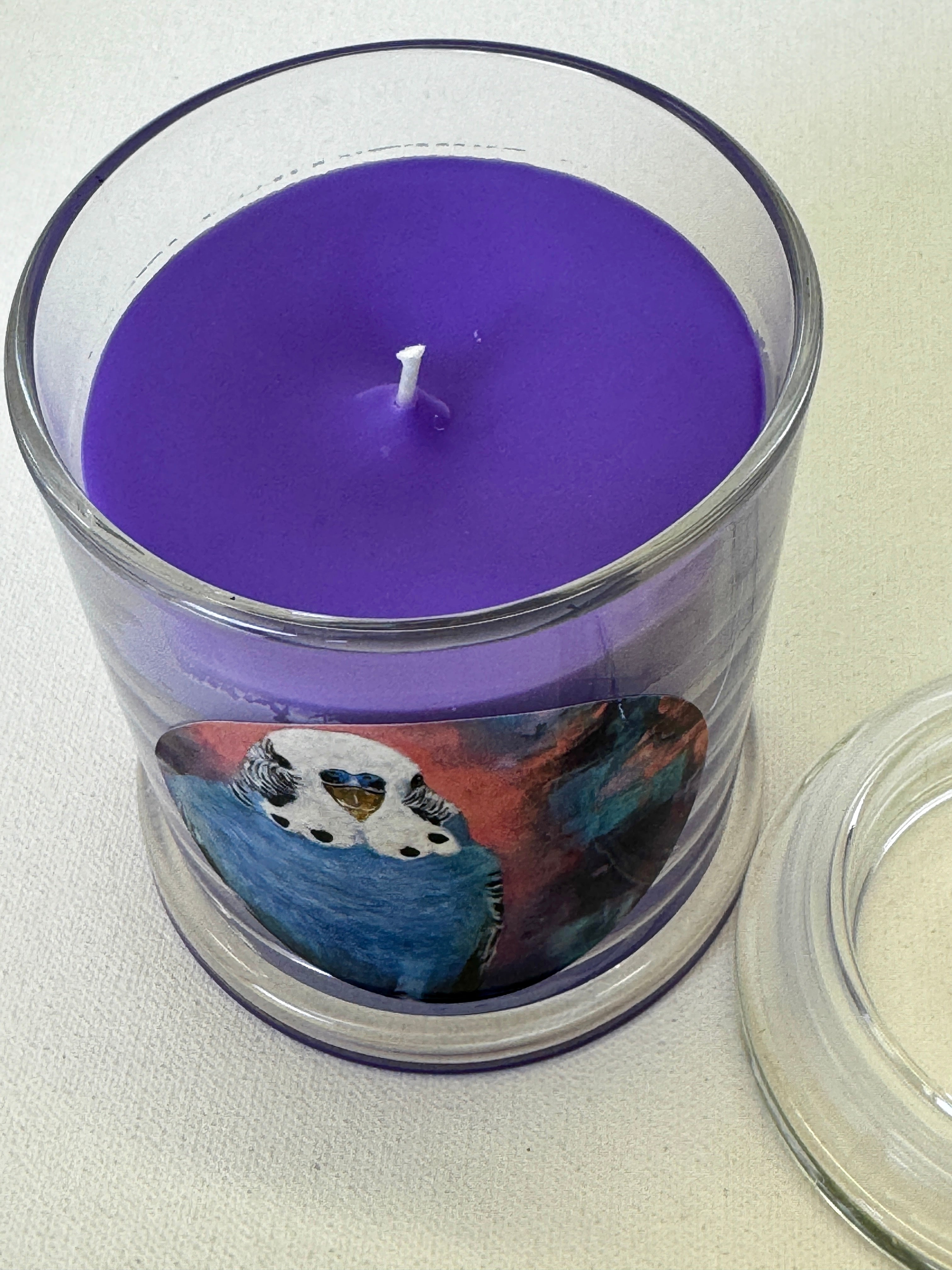 Candle in Glass Jar - Buddy Print
