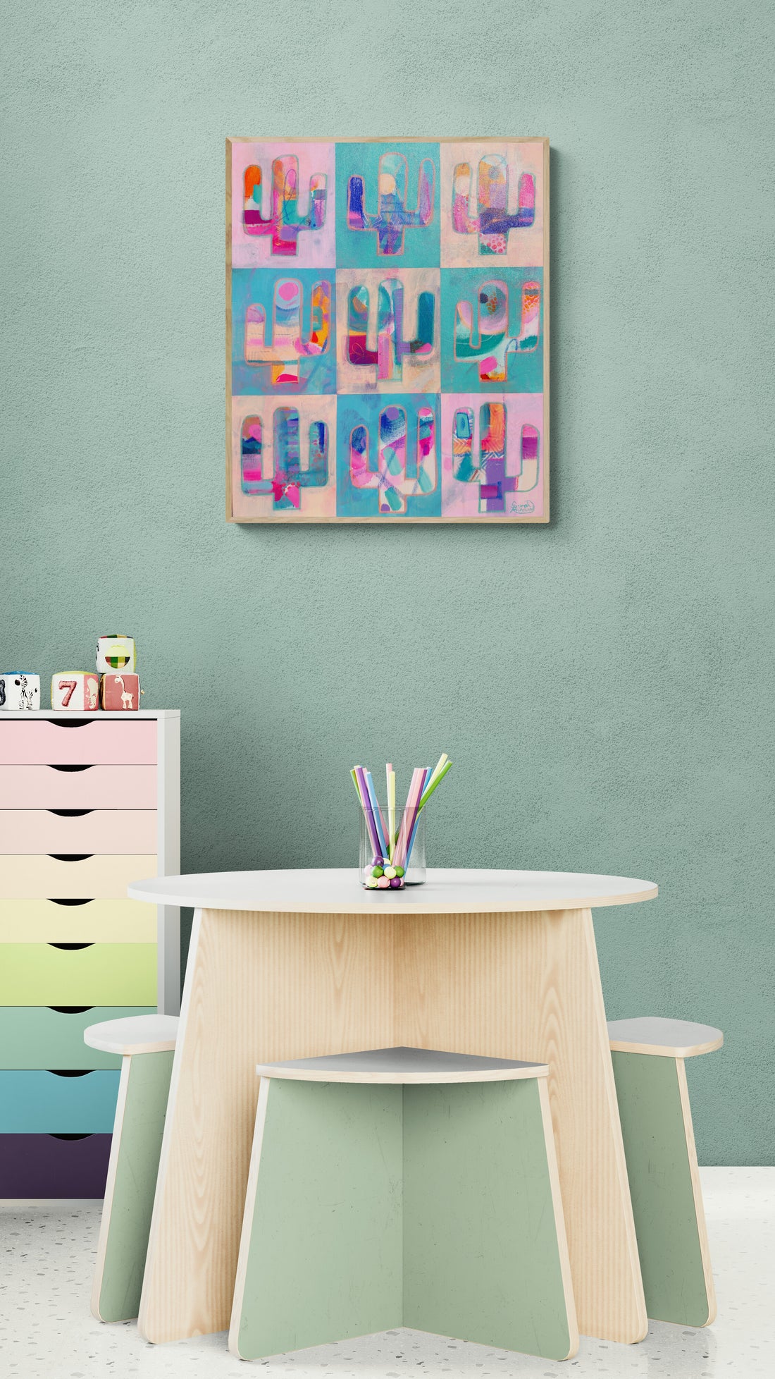 Neon Desert I