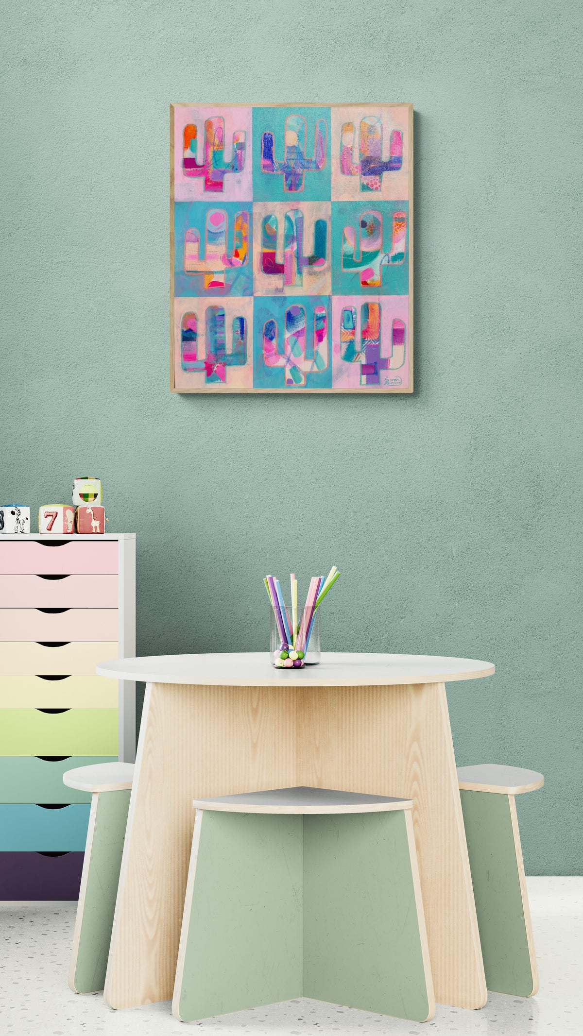 Neon Desert I