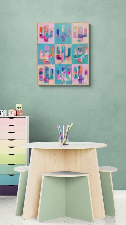 Neon Desert I